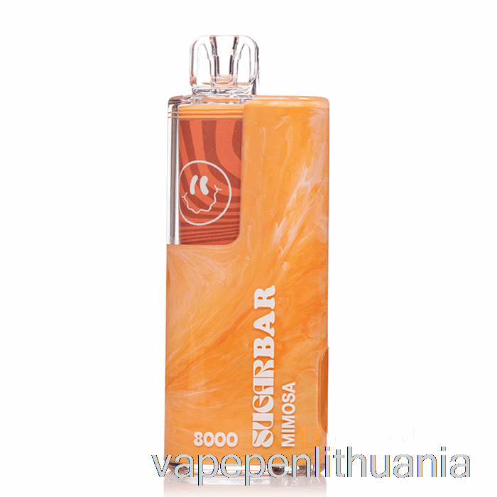 Cukraus Batonėlis Sb8000 0% Nulio Nikotino Vienkartinis Mimozos Vape Skystis